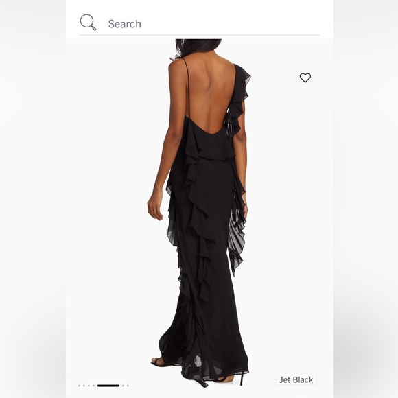 Ronny Kobo Olivialle Draped Maxi Gown - Picture 2 of 16
